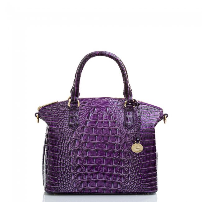 Brahmin Purple Leather Duxbury Satchel | Ultraviolet Ombre ID:Brahmin-203049 Brahmin Purple Leather Duxbury Satchel | Ultraviolet Ombre ID:Brahmin-203049